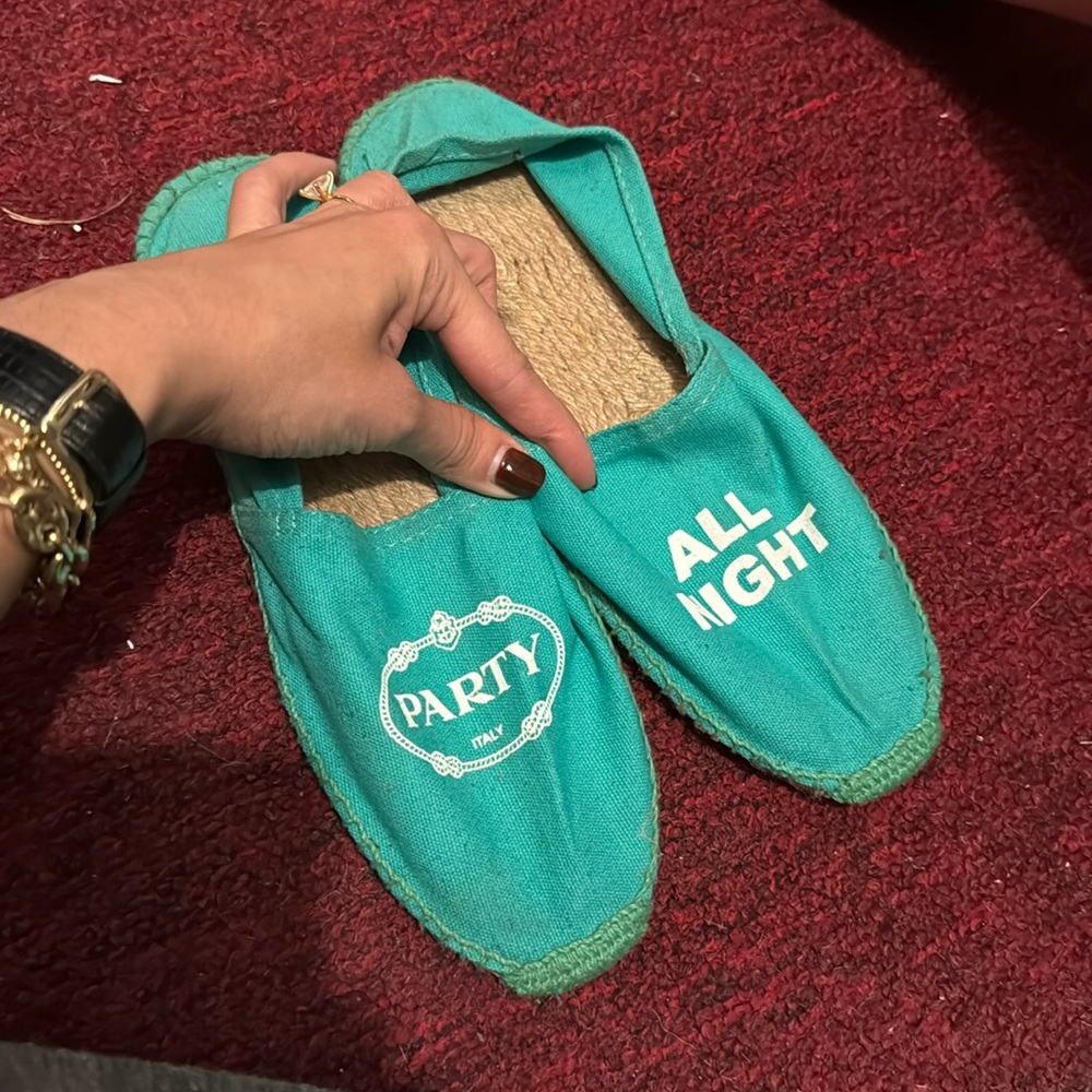 “PARTY” espadrille